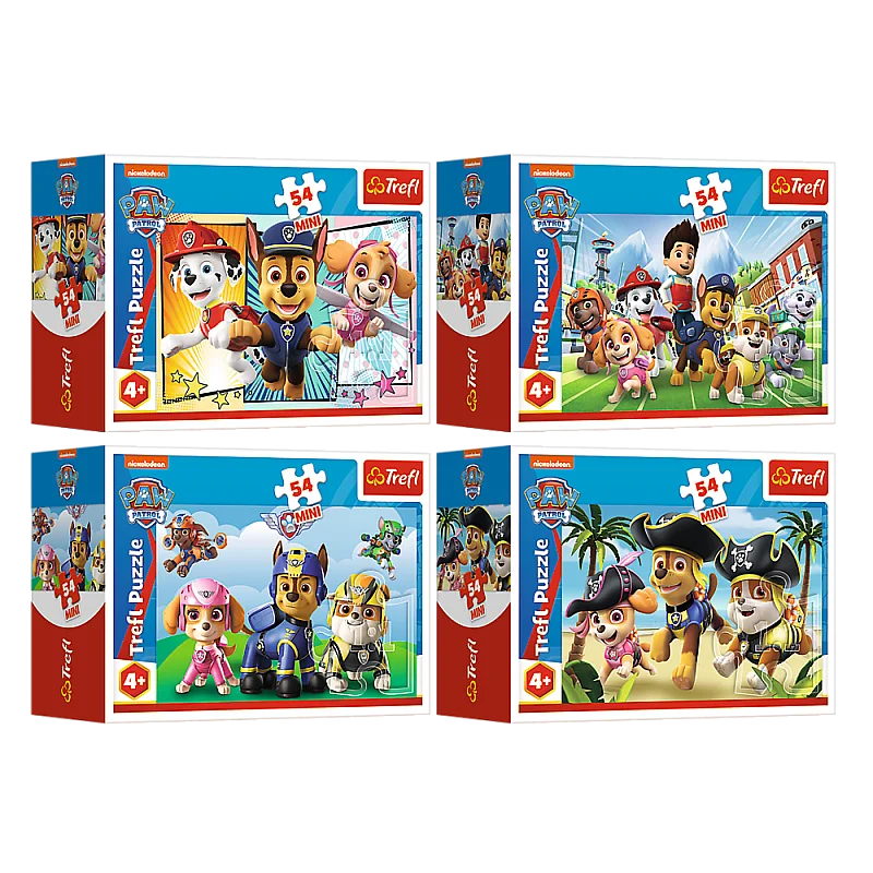 TREFL PAW PATROL Minipusle Käpapatrull, 54 osa TREFL PAW PATROL Minipusle Käpapatrull, 54 osa