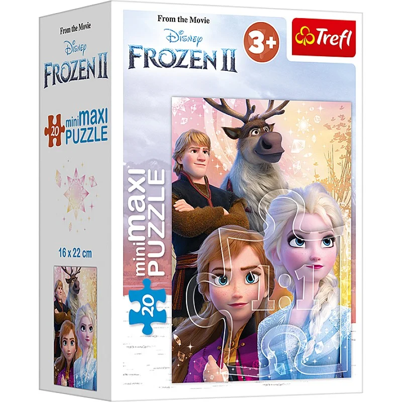 TREFL FROZEN Mini maxi pusle Frozen 2, 20 osa TREFL FROZEN Mini maxi pusle Frozen 2, 20 osa