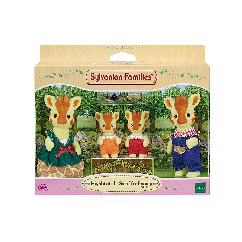 SYLVANIAN FAMILIES Žirafų šeimynėlė SYLVANIAN FAMILIES Žirafų šeimynėlė