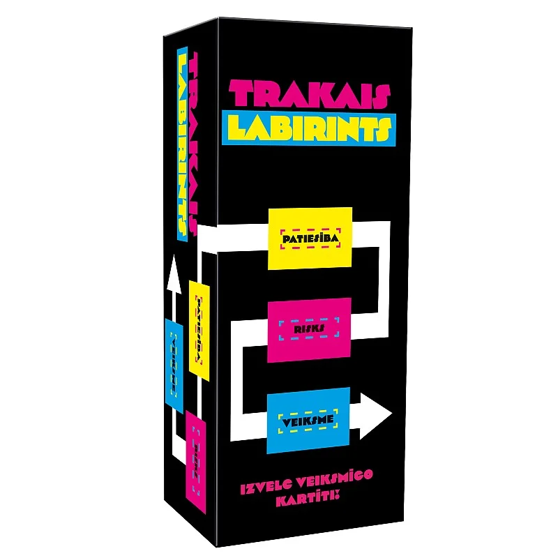 TACTIC Board game Crazy Maze (In Latvian lang.) TACTIC Board game Crazy Maze (In Latvian lang.)