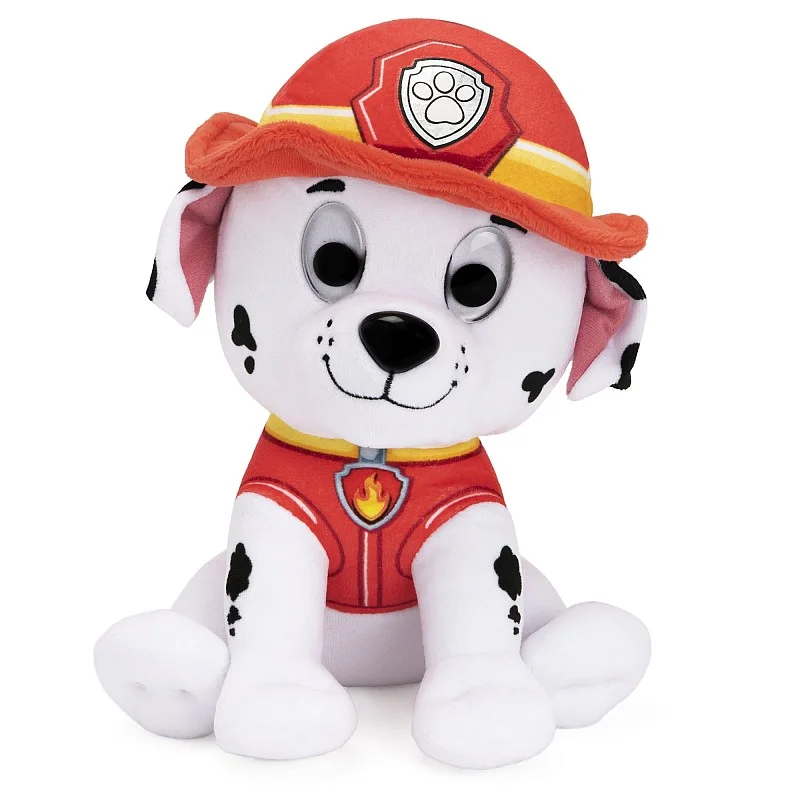 PAW PATROL Maršals, 22cm plīšs PAW PATROL Maršals, 22cm plīšs