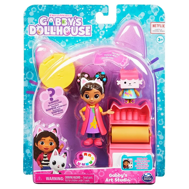 GABBY´S DOLLHOUSE Kaķu rotaļu komplekts GABBY´S DOLLHOUSE Kaķu rotaļu komplekts