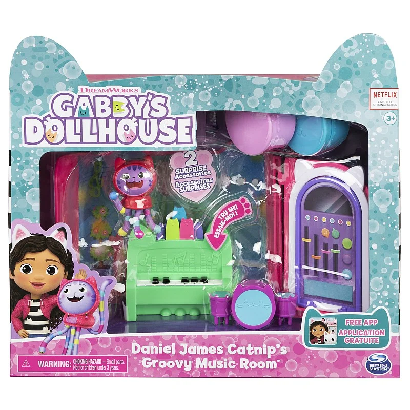 GABBY´S DOLLHOUSE Rotaļu komplekts Luksusa istaba GABBY´S DOLLHOUSE Rotaļu komplekts Luksusa istaba