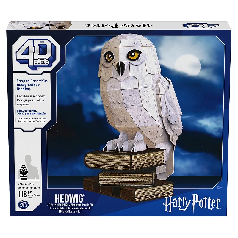 HARRY POTTER 4D puzle Hedviga HARRY POTTER 4D puzle Hedviga