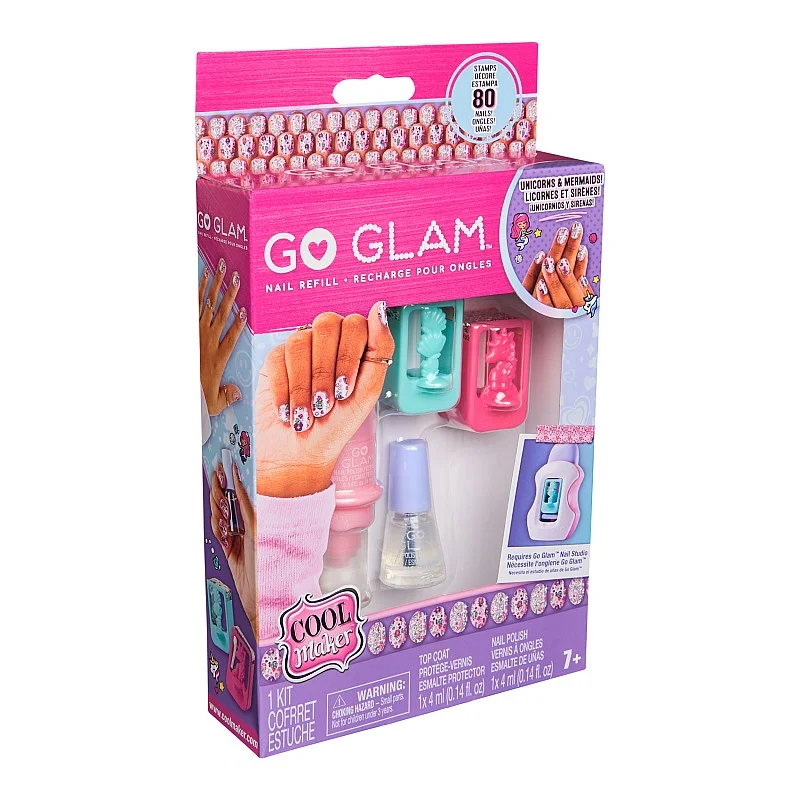 GOGLAM Uzpildes komplekts Go Glam Nail Studio