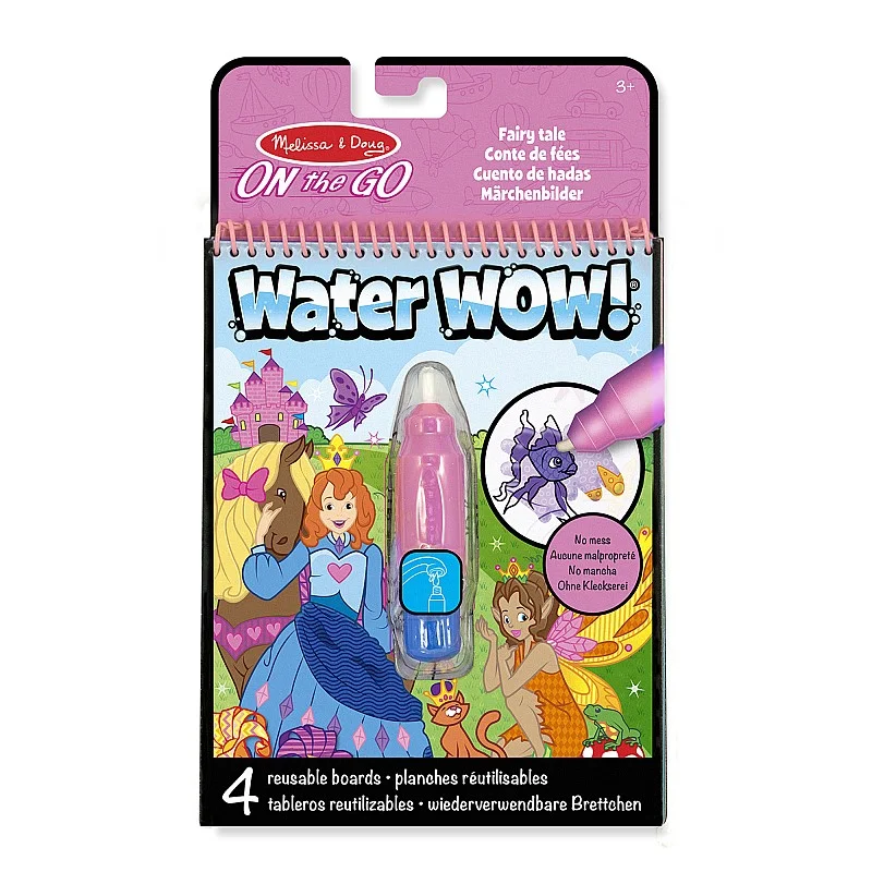 MELISSA & DOUG Ūdens krāsojamā grāmata Water Wow! - Pasaka MELISSA & DOUG Ūdens krāsojamā grāmata Water Wow! - Pasaka