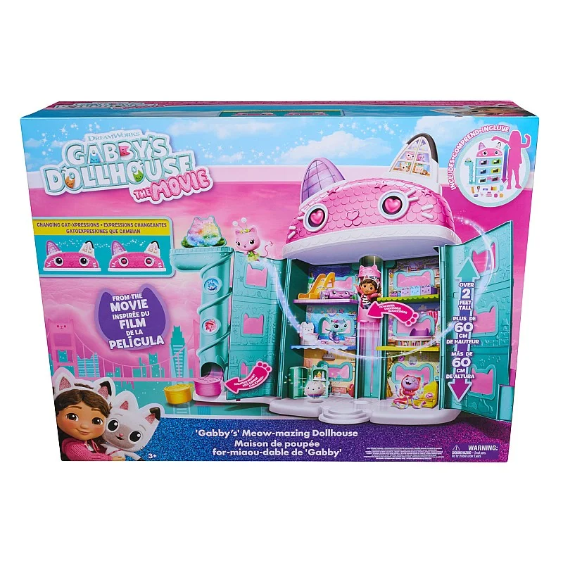 GABBY´S DOLLHOUSE Rotaļu komplekts Leļļu māja (bez skaņām) GABBY´S DOLLHOUSE Rotaļu komplekts Leļļu māja (bez skaņām)