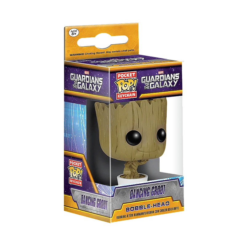FUNKO POP! Raktų pakabutis: Guardians of The Galaxy - Baby Groot
