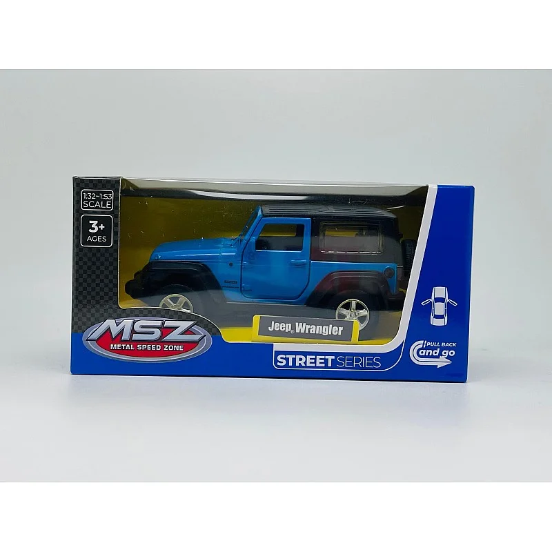 MSZ Automobilis JEEP WRANGLER, 1:42 MSZ Automobilis JEEP WRANGLER, 1:42