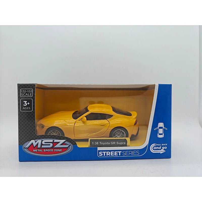 MSZ Automobilis TOYOTA GR SUPRA, 1:38 MSZ Automobilis TOYOTA GR SUPRA, 1:38