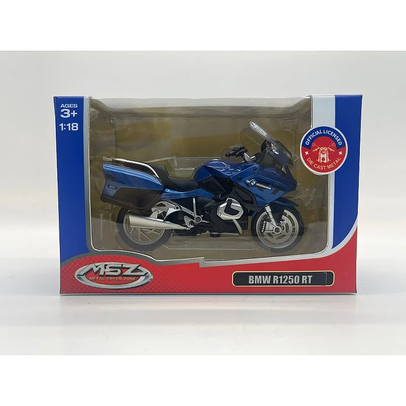 MSZ Motociklas BMW R 1250 RT, 1:18 MSZ Motociklas BMW R 1250 RT, 1:18