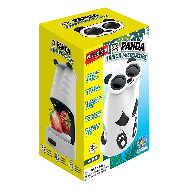 EASTCOLIGHT Mans pirmais mikroskops (Panda) EASTCOLIGHT Mans pirmais mikroskops (Panda)