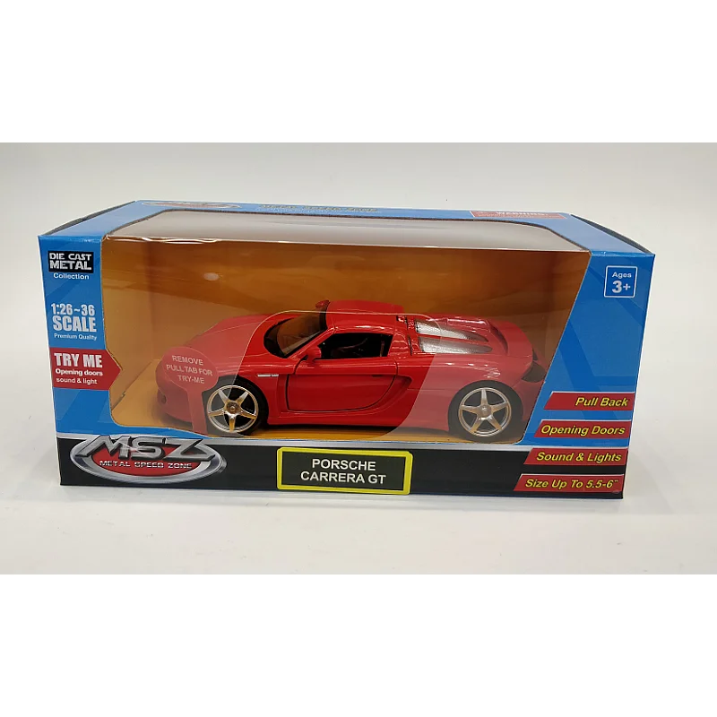 MSZ Automobilis PORSCHE CARRERA GT, 1:32 MSZ Automobilis PORSCHE CARRERA GT, 1:32