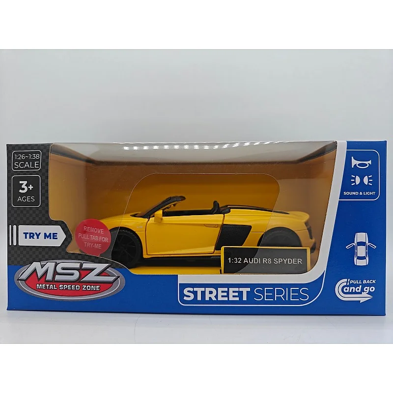 MSZ Automobilis Audi R8 Spdyer, 1:32 MSZ Automobilis Audi R8 Spdyer, 1:32