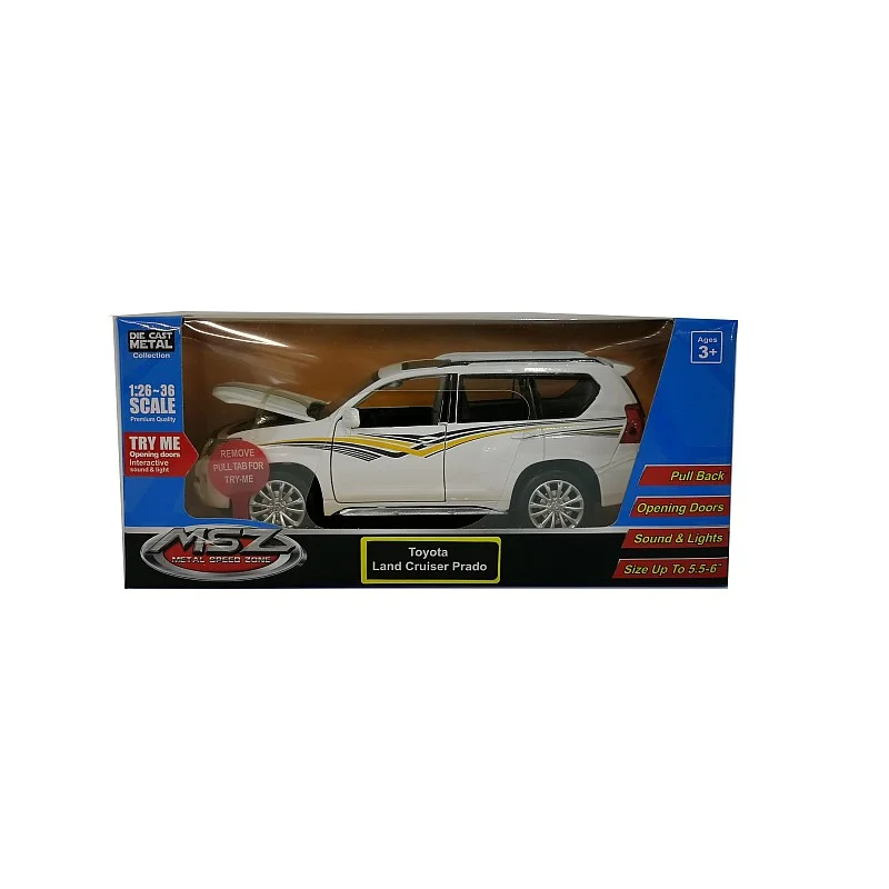 MSZ Automobilis TOYOTA LAND CRUISER PRADO, 1:32 MSZ Automobilis TOYOTA LAND CRUISER PRADO, 1:32
