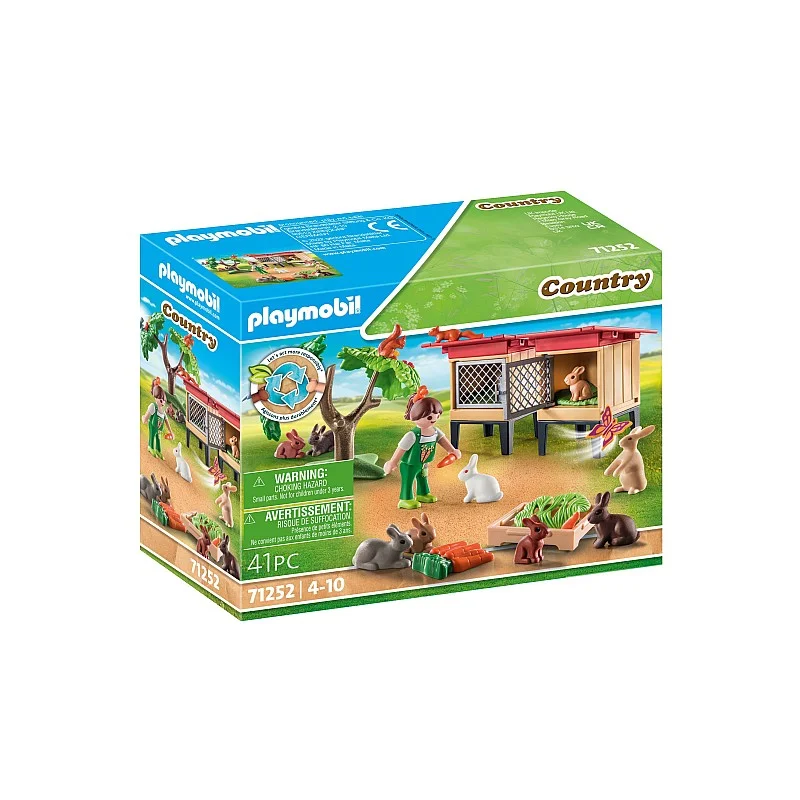 PLAYMOBIL Zaķu būda 71252