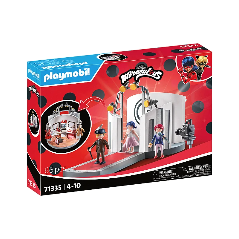 PLAYMOBIL MIRACULOUS: Modes skate Parīzē 71335