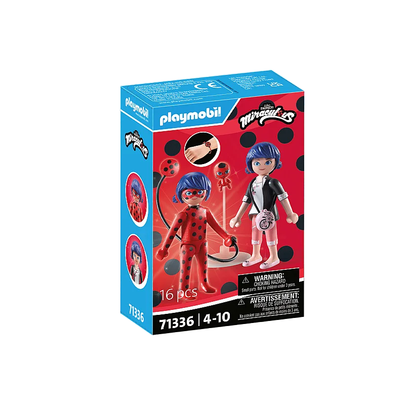 PLAYMOBIL MIRACULOUS: Marinete un Brīnummārīte 71336