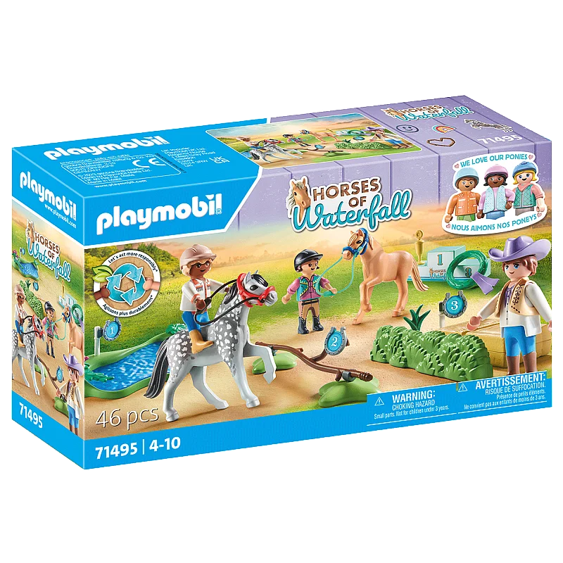 PLAYMOBIL HORSES OF WATERFALL Poniju turnīrs 71495