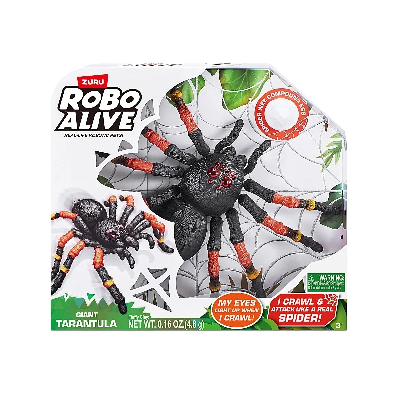 ROBOALIVE interaktīvā rotaļlieta Milzu tarantuls