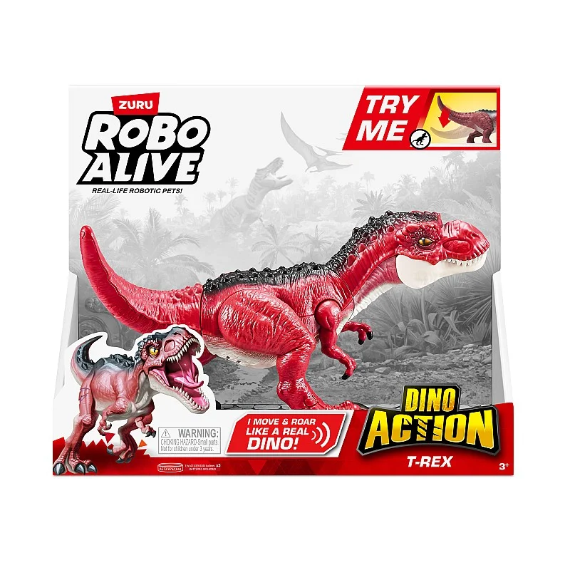 ROBOALIVE Interaktīvā rotaļlieta Dino Action, T-Rex