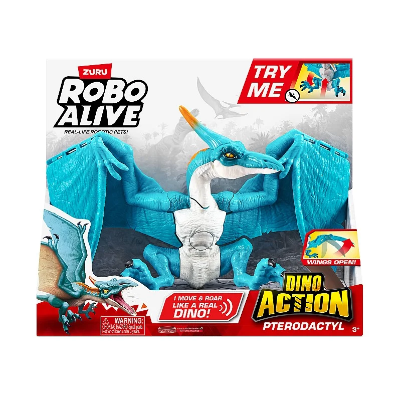 ROBOALIVE Interaktīvā rotaļlieta Dino Action Pterodactyl