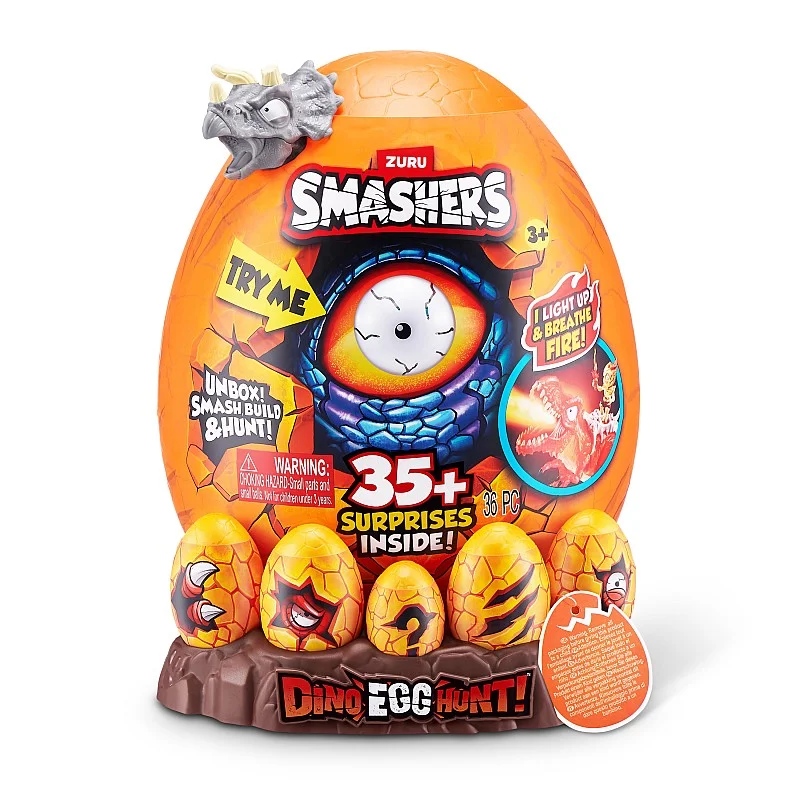 SMASHERS Dinozauro kiaušinis SMASHERS Dinozauro kiaušinis