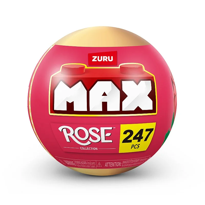 MAX ROSE Klucīšu komplekts kapsulā MAX ROSE Klucīšu komplekts kapsulā