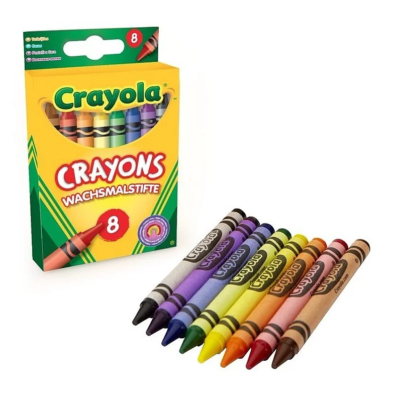 CRAYOLA 8 krītiņi CRAYOLA 8 krītiņi