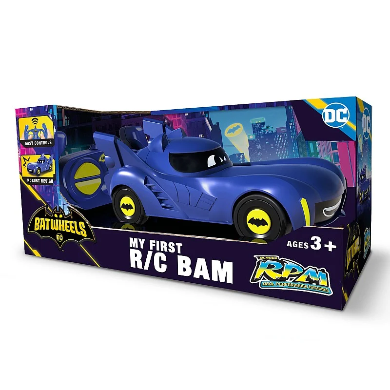 Batwheels RC automobilis My First RC Bam, 15cm Batwheels RC automobilis My First RC Bam, 15cm