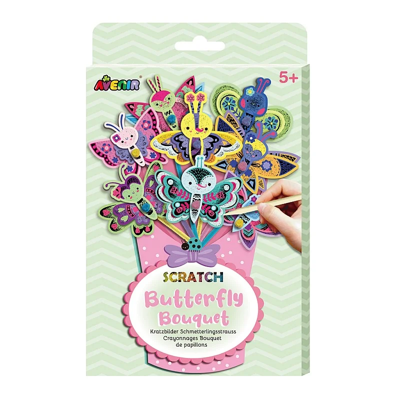 AVENIR Scratch Butterfly Bouquet