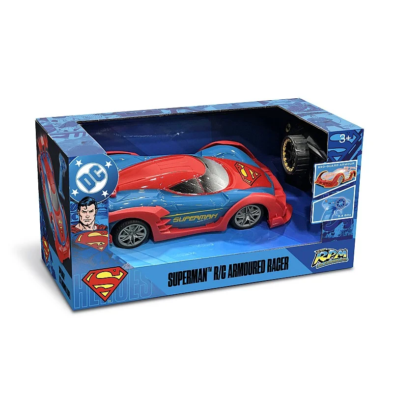 SUPERMAN RC automobilis „Armoured Racer" 1:20 SUPERMAN RC automobilis „Armoured Racer" 1:20