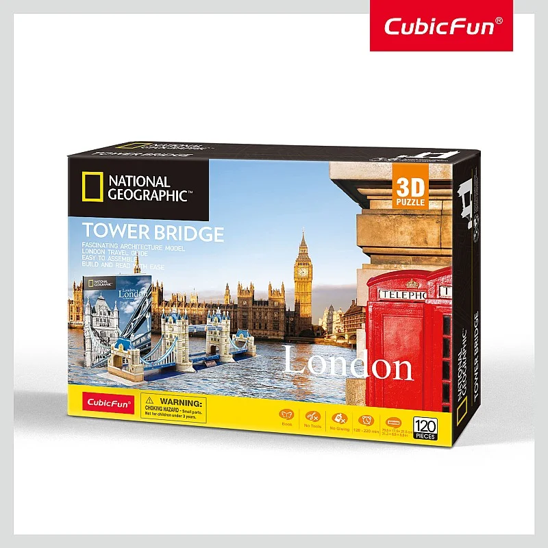CUBICFUN 3D pusle National Geographic Tower Bridge