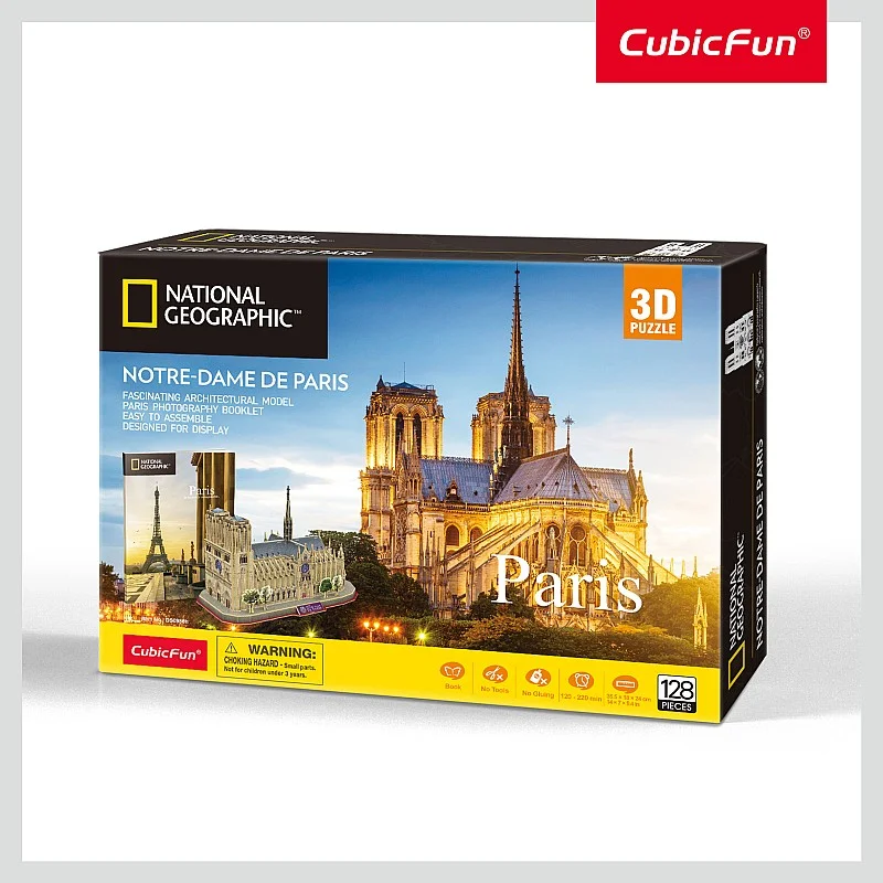 CUBICFUN 3D pusle National Geographic Notre Dame De Paris