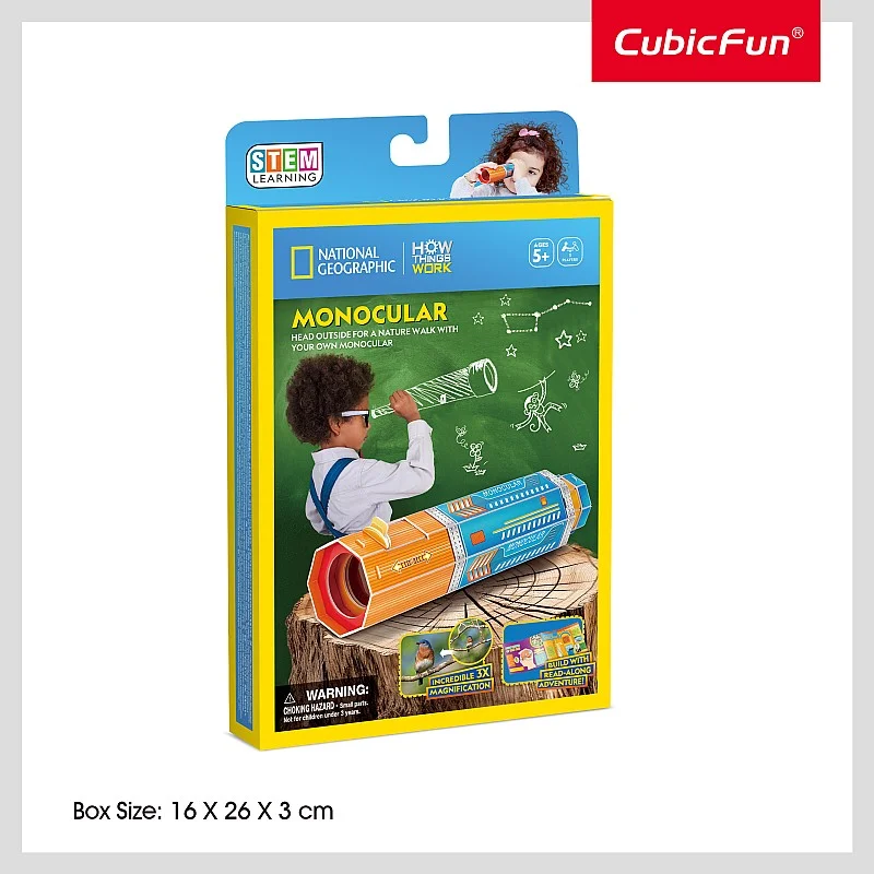 CUBIC FUN National Geographic 3D Puzle Pikksilm