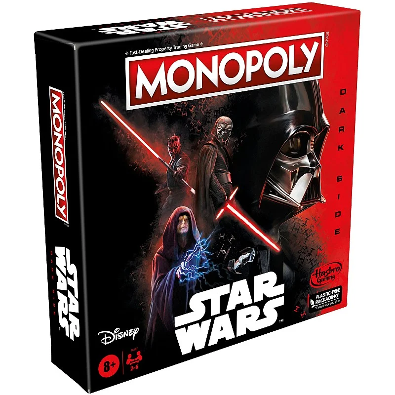 MONOPOLY Board game Star Wars Dark side, english language