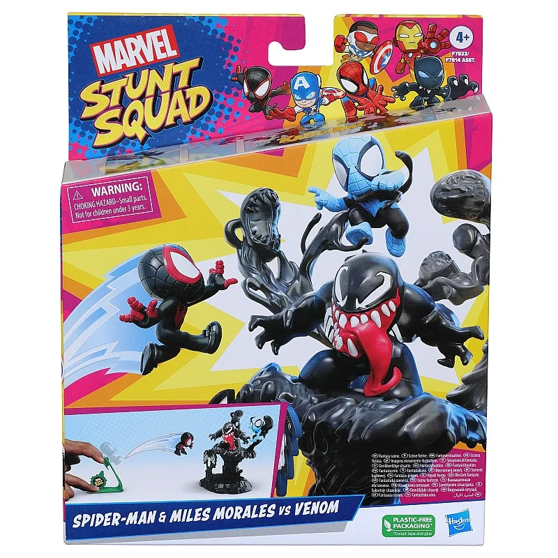 MARVEL Stunt Squad Mängukomplekt Villain Knockdown