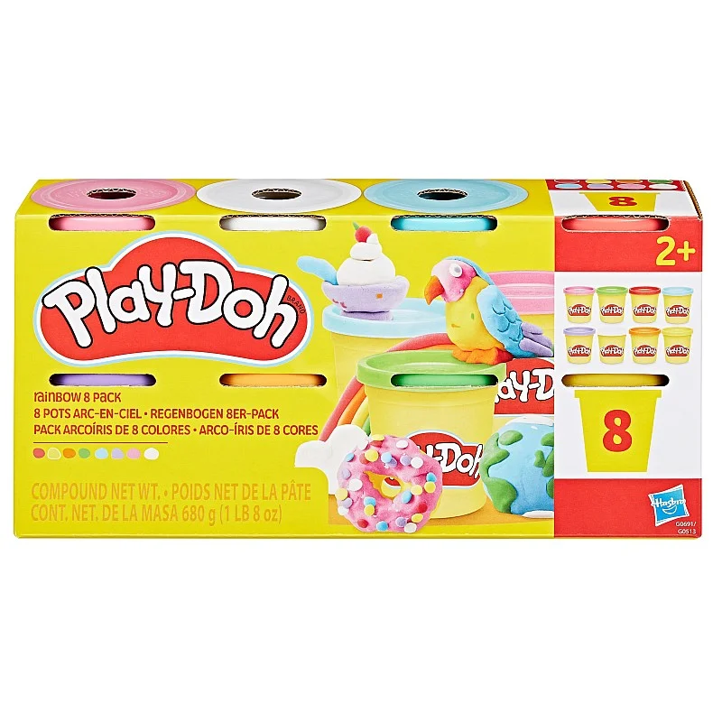 PLAY-DOH compound 8-pack PLAY-DOH compound 8-pack