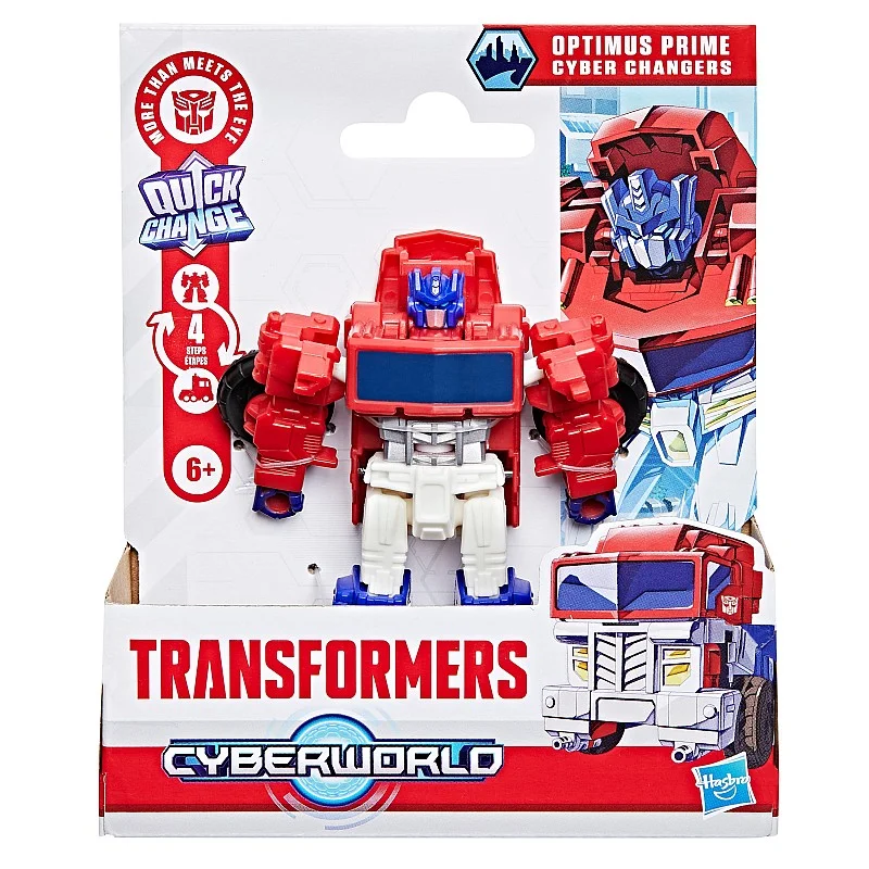 TRANSFORMERS Cyberworld figūra Cyber Changers, 10 cm TRANSFORMERS Cyberworld figūra Cyber Changers, 10 cm