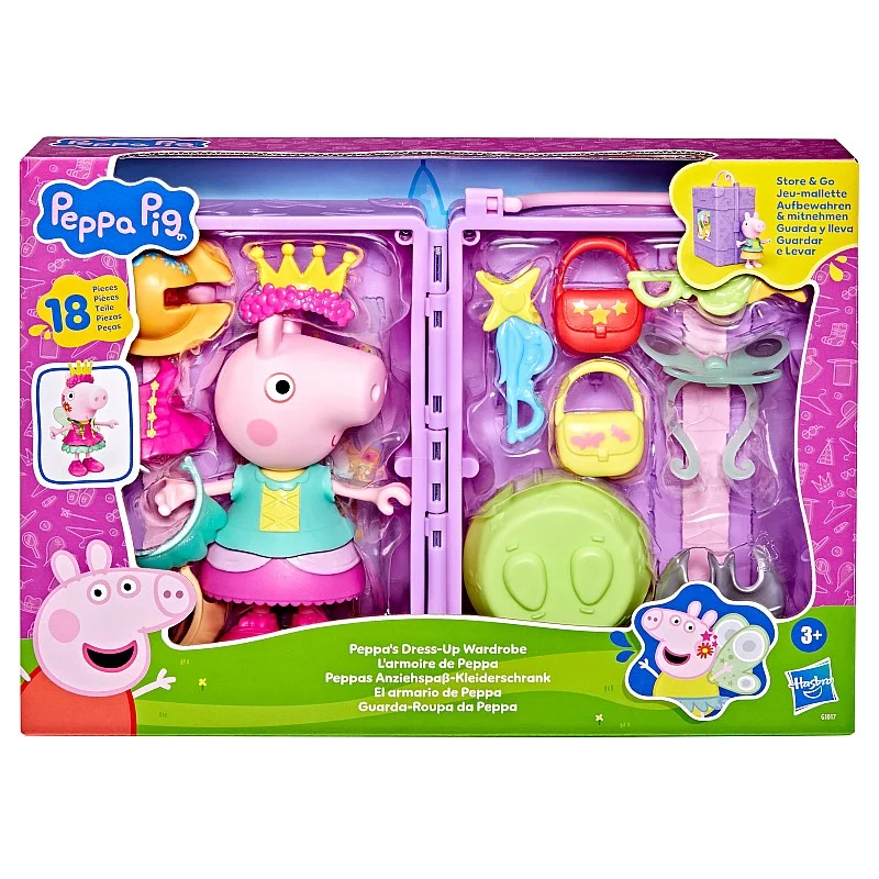 PEPPA PIG Rotaļu komplekts Garderobe PEPPA PIG Rotaļu komplekts Garderobe