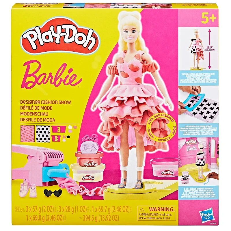 PLAY-DOH playset Barbie Designer Fashion Show