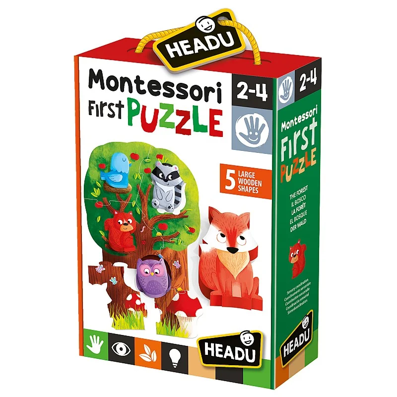 HEADU Montesori pirmā puzle - Mežs HEADU Montesori pirmā puzle - Mežs