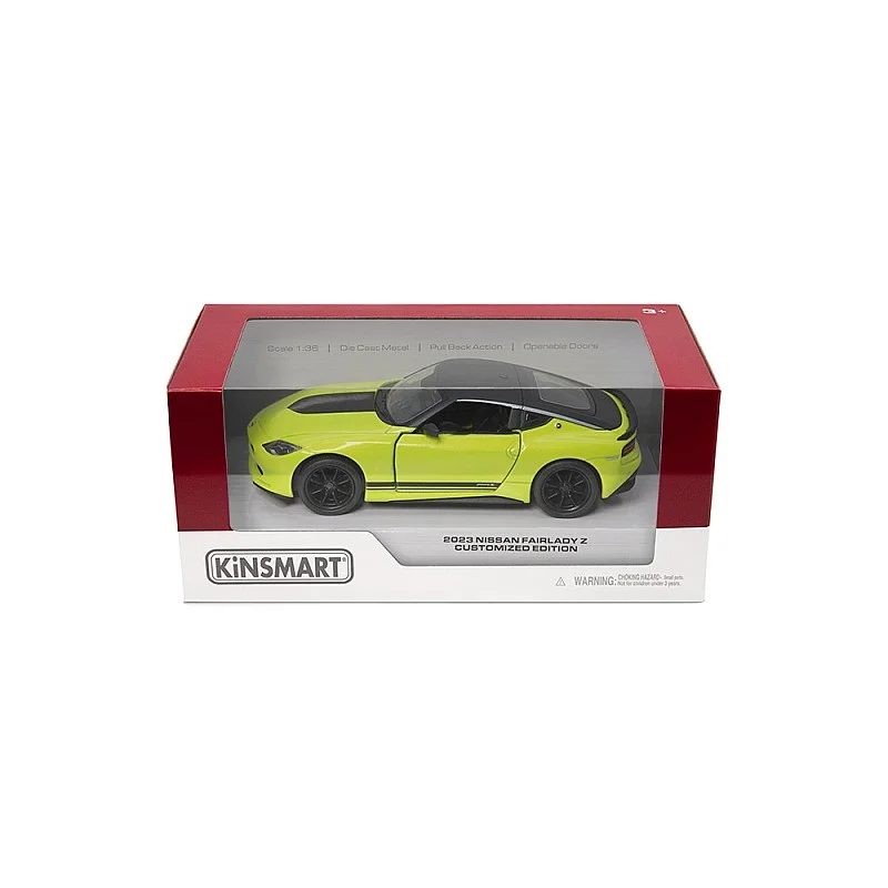 KINSMART Miniatūrais modelis 2023 Nissan Fairlady Z, scale 1:38 KINSMART Miniatūrais modelis 2023 Nissan Fairlady Z, scale 1:38