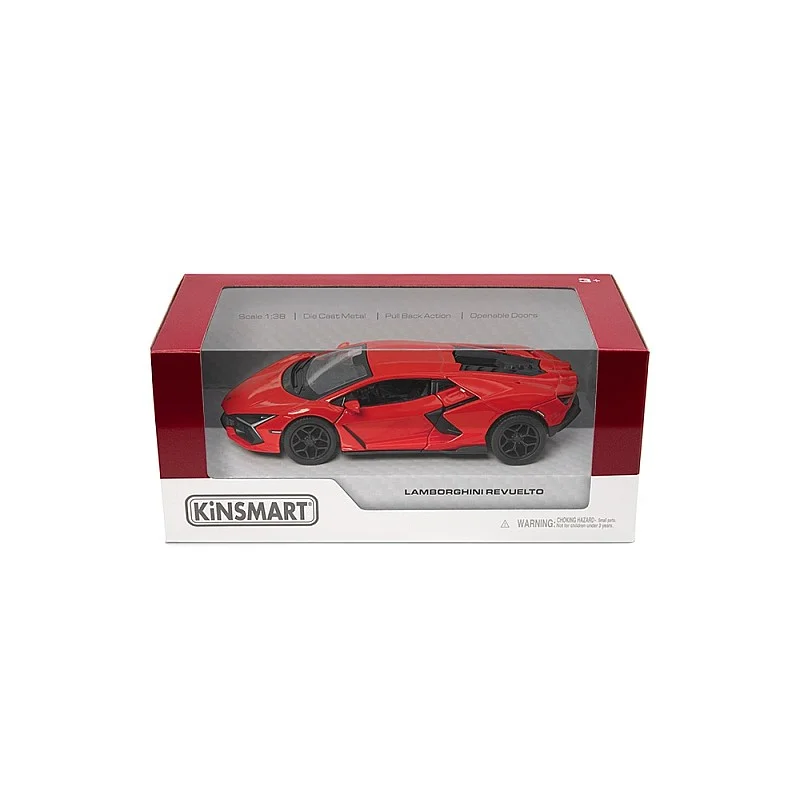 KINSMART Automobilio modelis Lamborghini Revuelto, scale 1:38 KINSMART Automobilio modelis Lamborghini Revuelto, scale 1:38