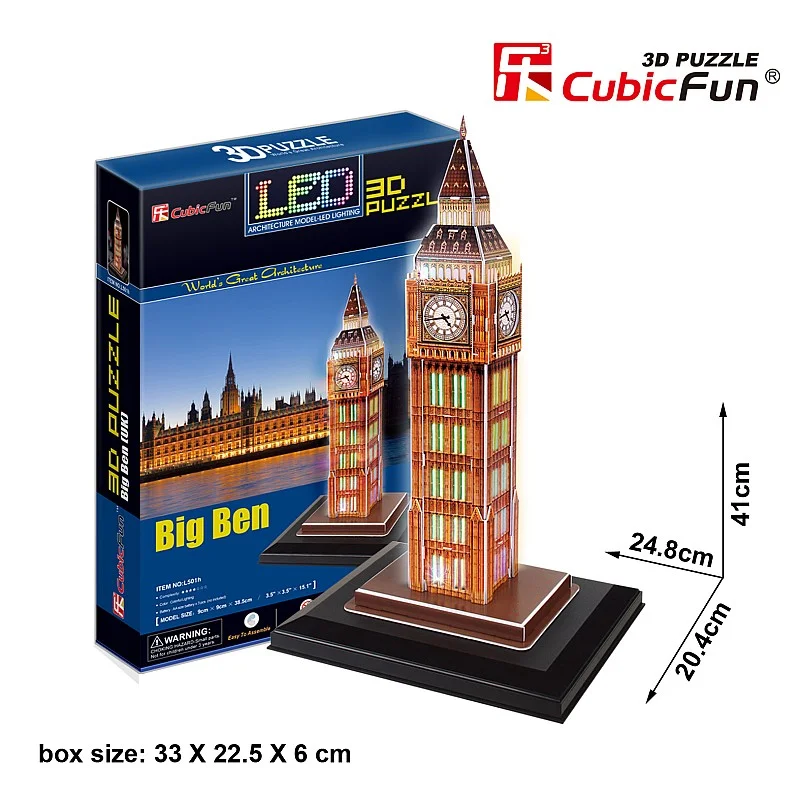 CUBICFUN 3D pusle Big Ben