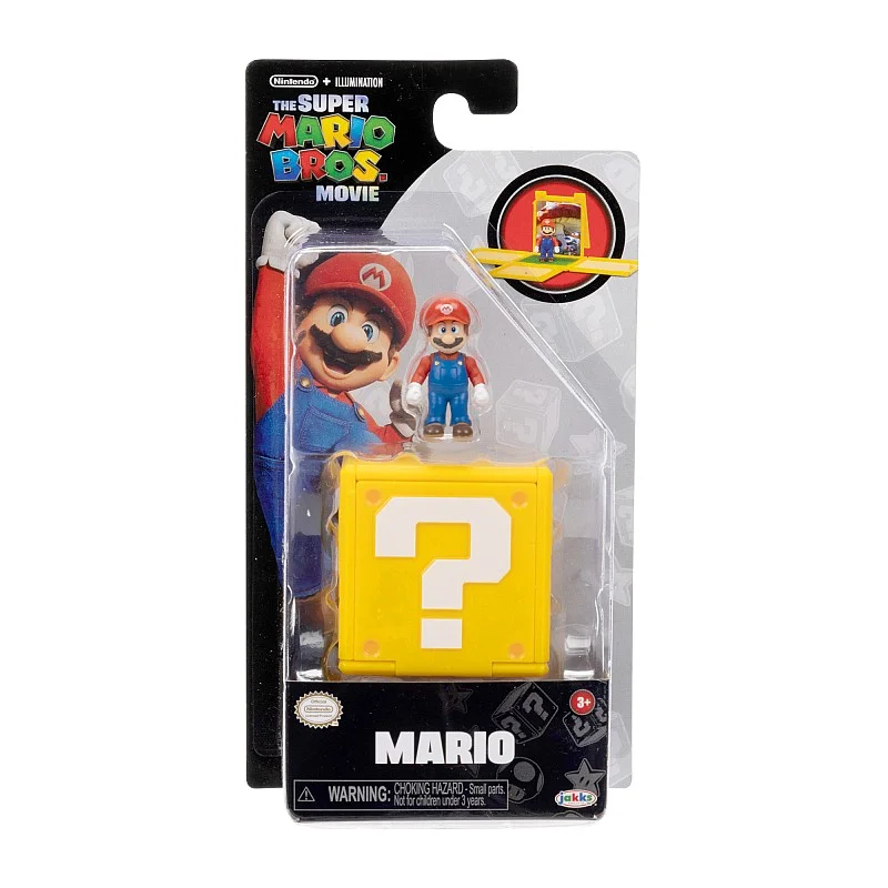 SUPER MARIO MOVIE Figūrėlė, 3 cm SUPER MARIO MOVIE Figūrėlė, 3 cm
