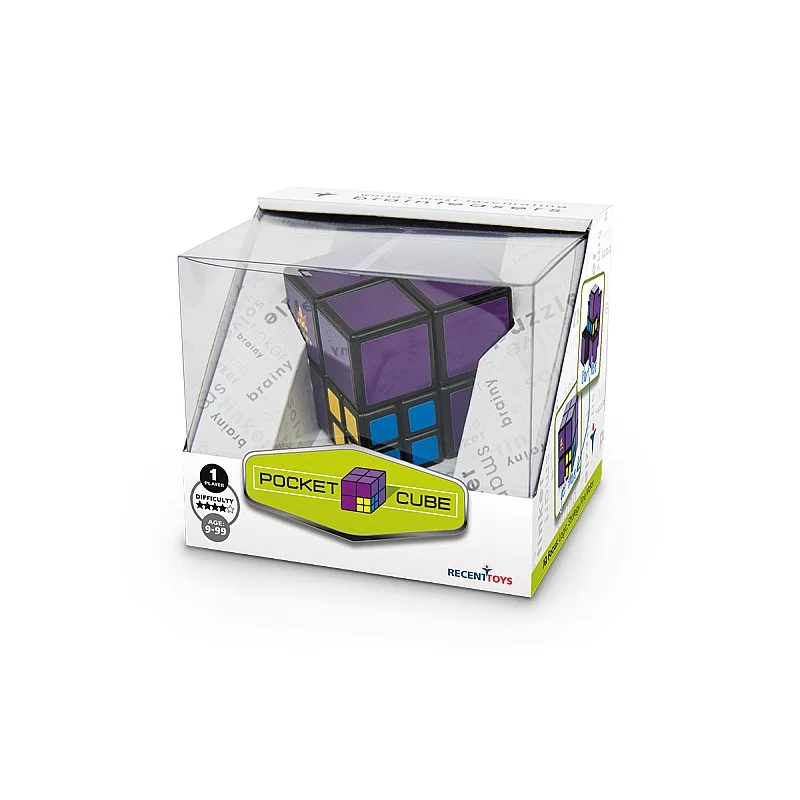 RECENT TOYS Loģikas spēle Kabatas izmēra kubs RECENT TOYS Loģikas spēle Kabatas izmēra kubs