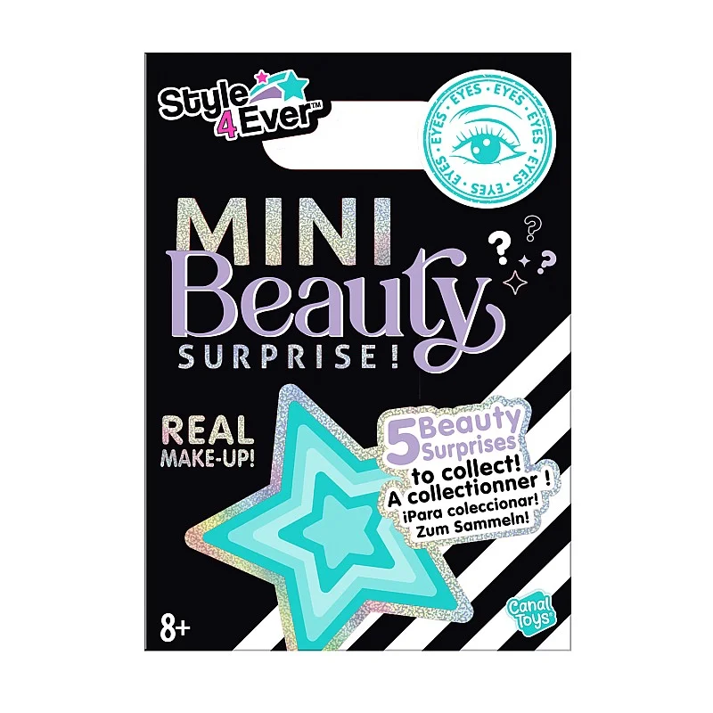 STYLE 4 EVER Kosmētika necaurspīdīgajā iepakojumā Mini Beauty pārsteigums STYLE 4 EVER Kosmētika necaurspīdīgajā iepakojumā Mini Beauty pārsteigums