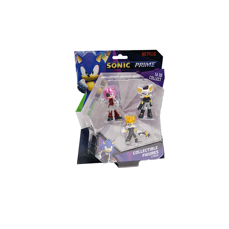 SONIC Figūriņas 3-paka, 6,5 cm SONIC Figūriņas 3-paka, 6,5 cm