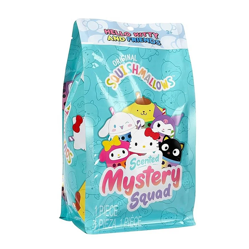 SQUISHMALLOWS HELLO KITTY Mystery Squad W25 noslēpumainā plīša rotaļlieta, 12 cm SQUISHMALLOWS HELLO KITTY Mystery Squad W25 noslēpumainā plīša rotaļlieta, 12 cm